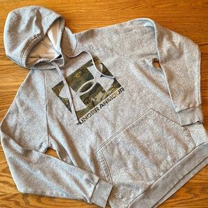 Mens Under Armour Coldgear Fleece Hooded Sweatshirt